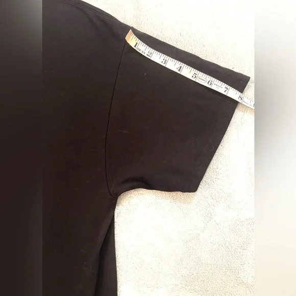 Unisex Cat T-Shirt with Gray Polka Dot Design - Picture 10 of 10